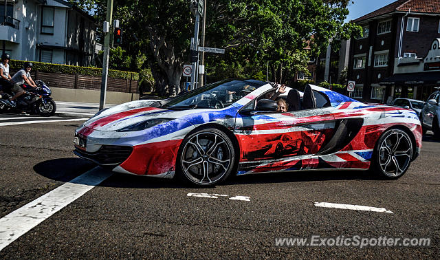 Mclaren MP4-12C spotted in Sydney, Australia