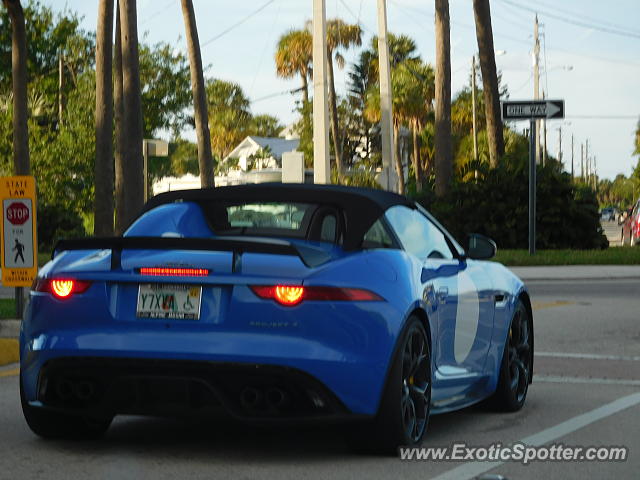 Jaguar F-Type spotted in Stuart, Florida