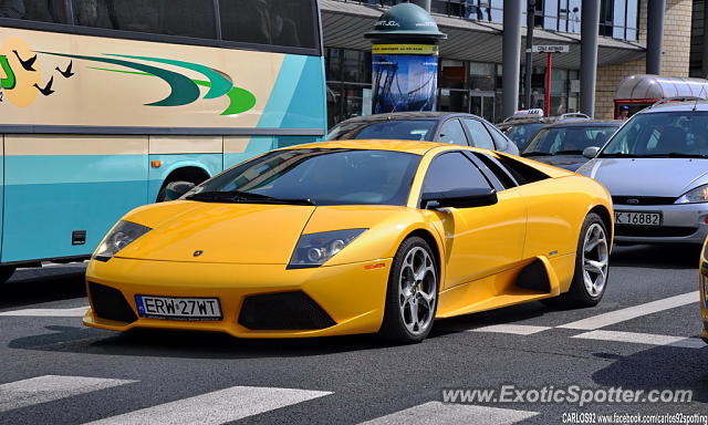 Lamborghini Murcielago spotted in Warsaw, Poland