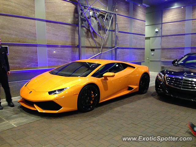 Lamborghini Huracan spotted in Charlotte, North Carolina