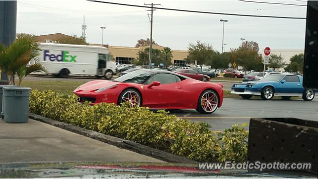 Ferrari 458 Italia spotted in Tampa, Florida