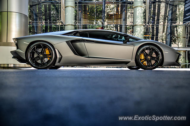 Lamborghini Aventador spotted in Sydney, Australia