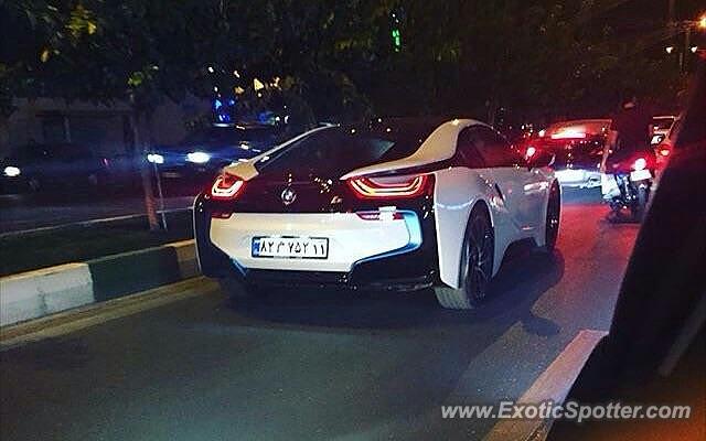 BMW I8 spotted in Tehran, Iran