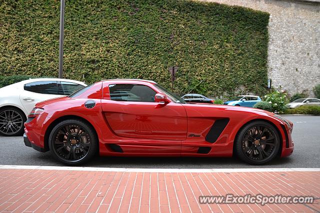 Mercedes SLS AMG spotted in Monte Carlo, Monaco