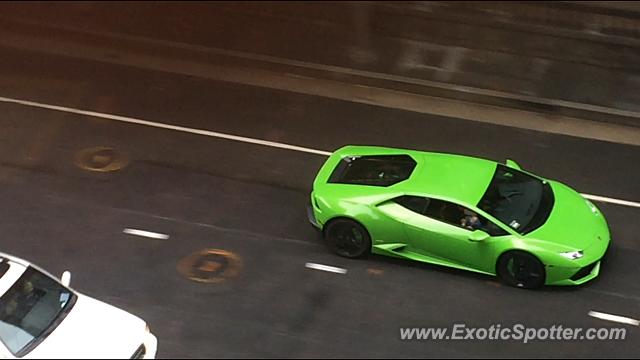 Lamborghini Huracan spotted in Los Angeles, California