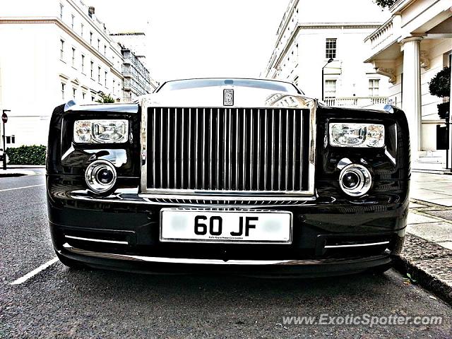 Rolls-Royce Phantom spotted in London, United Kingdom