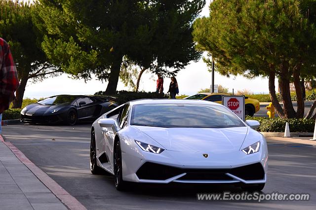 Lamborghini Huracan spotted in Newport Beach, California