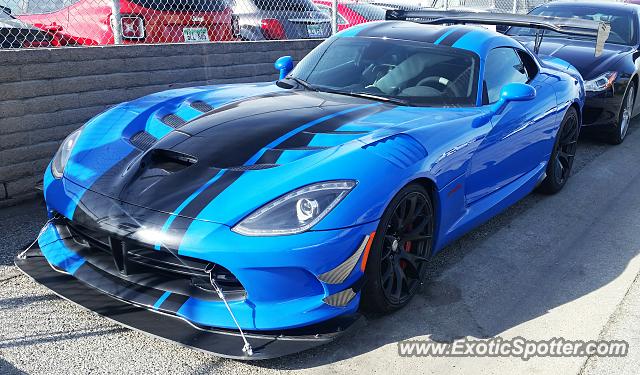 Dodge Viper spotted in Long Beach, California