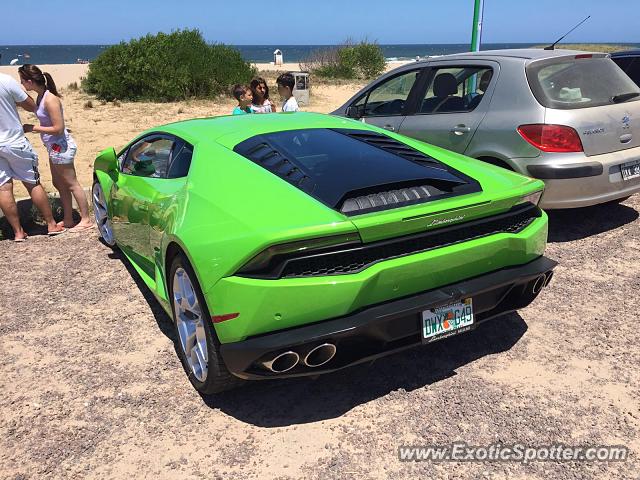 Lamborghini Huracan spotted in Punta del Este, Uruguay