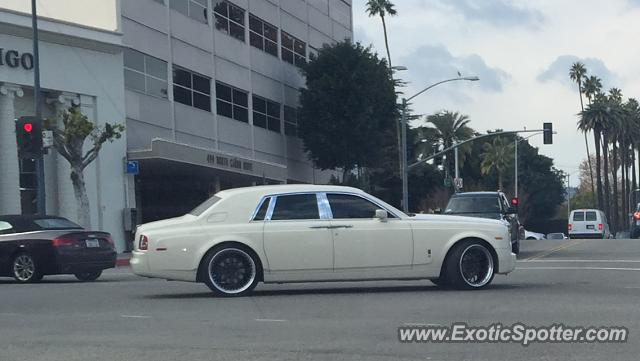 Rolls-Royce Phantom spotted in Los Angeles, California