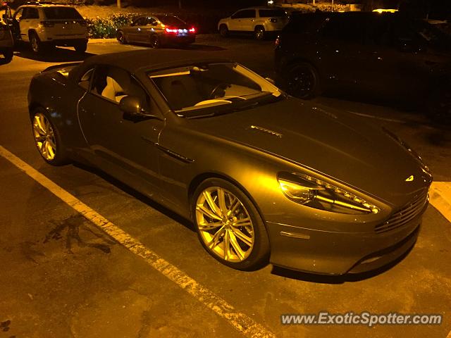 Aston Martin DB9 spotted in Del Mar, California