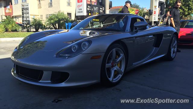 Porsche Carrera GT spotted in Rancho Santa Fe, California