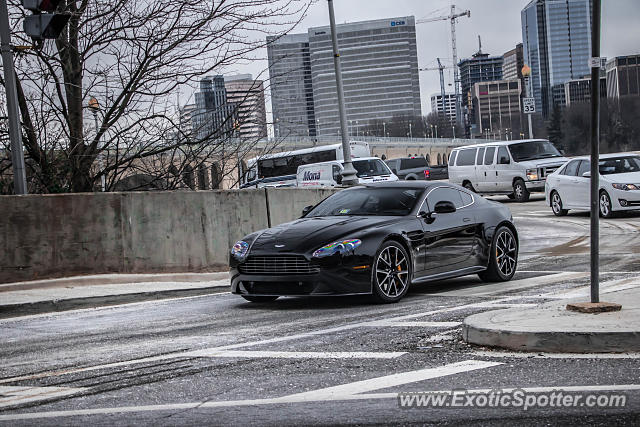 Aston Martin Vantage spotted in Arlington, Virginia