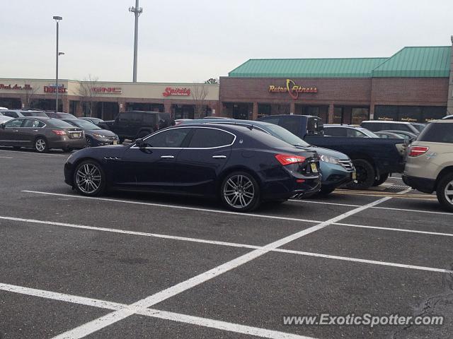 Maserati Ghibli spotted in Howell, New Jersey