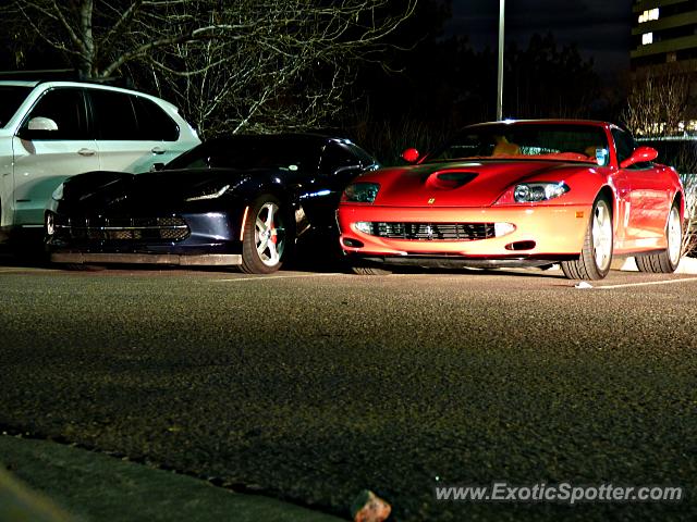 Ferrari 550 spotted in DTC, Colorado