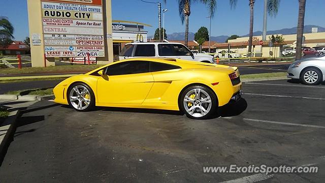 Lamborghini Gallardo spotted in La puente, United States