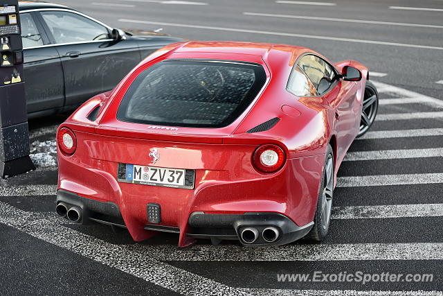 Ferrari F12 spotted in Warsaw, Poland