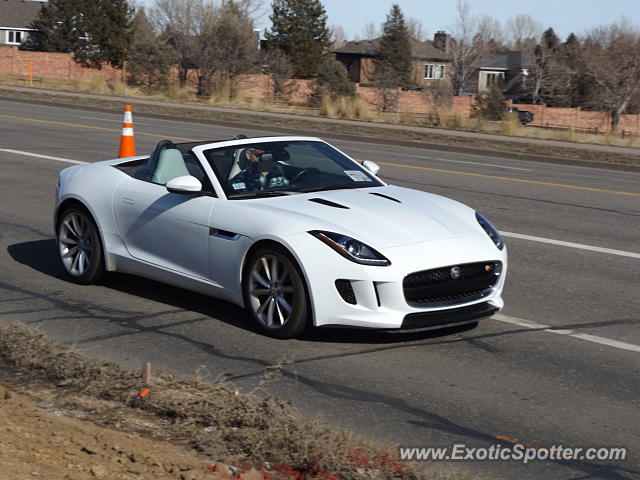 Jaguar F-Type spotted in Centennial, Colorado