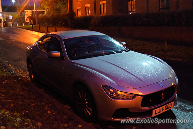 Maserati Ghibli spotted in Reading, United Kingdom