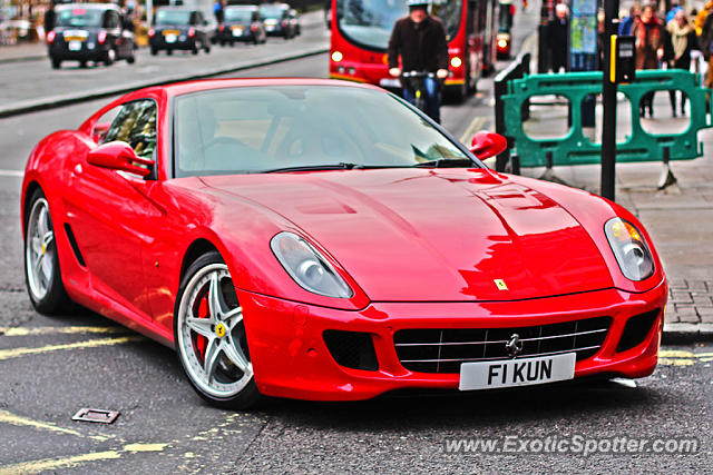 Ferrari 599GTB spotted in London, United Kingdom