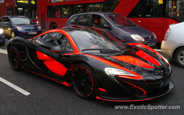 Mclaren P1 spotted in London, United Kingdom