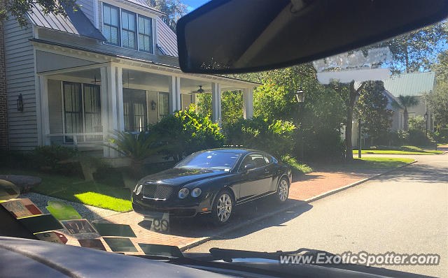 Bentley Continental spotted in Bluffton, South Carolina