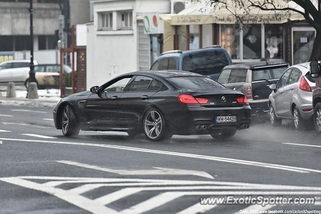 BMW M6 spotted in Warsaw, Poland