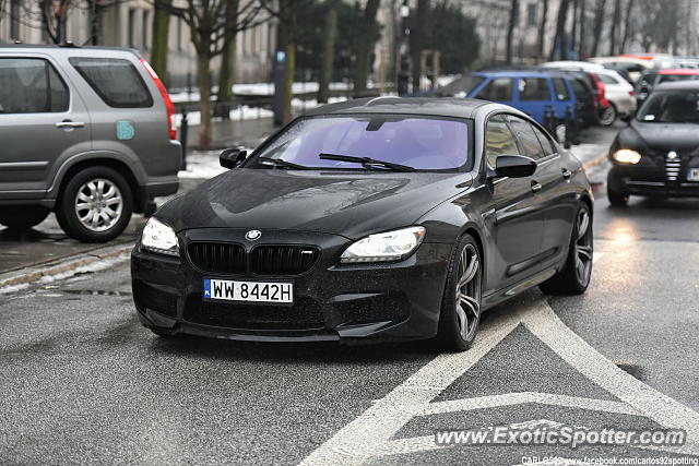 BMW M6 spotted in Warsaw, Poland