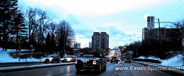 Rolls-Royce Phantom spotted in Toronto, Canada