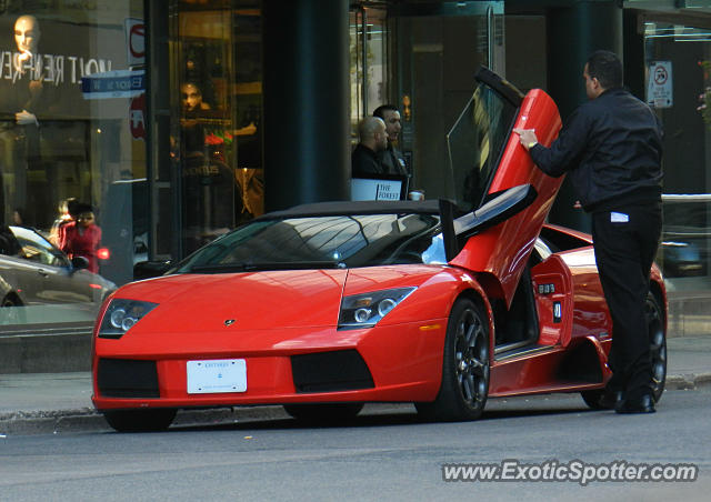 Lamborghini Murcielago spotted in Toronto, Canada