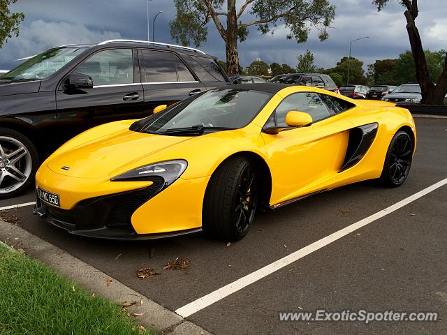 Mclaren 650S spotted in Melbourne, Australia