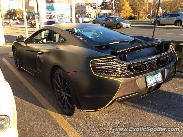 Mclaren 650S spotted in Toronto, Canada