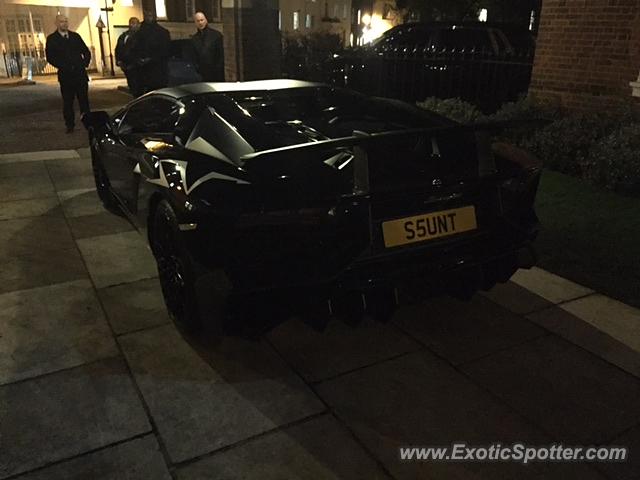 Lamborghini Aventador spotted in Harrow, United Kingdom