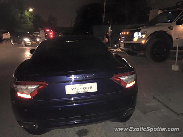 Maserati GranTurismo spotted in Islamabad, Pakistan