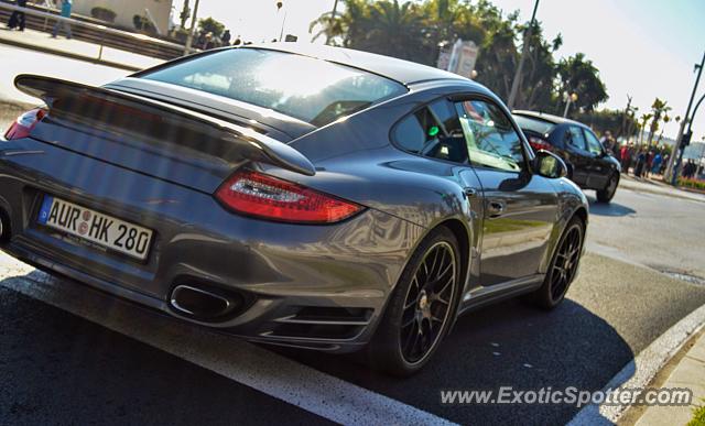 Porsche 911 Turbo spotted in Alicante, Spain