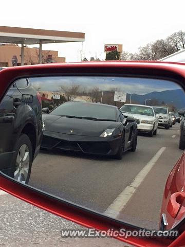 Lamborghini Gallardo spotted in Santa Fe, New Mexico