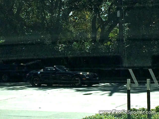 Mercedes SLS AMG spotted in Houston, Texas