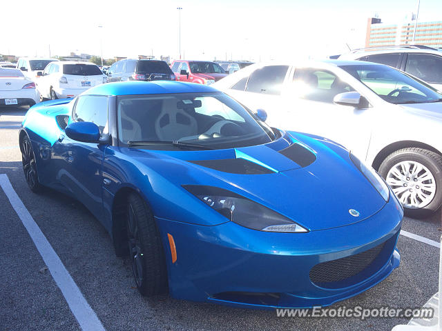 Lotus Evora spotted in Houston, Texas