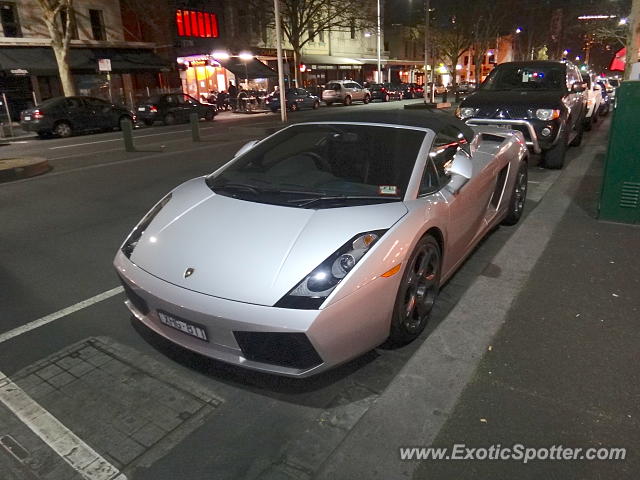 Lamborghini Gallardo spotted in Melbourne, Australia