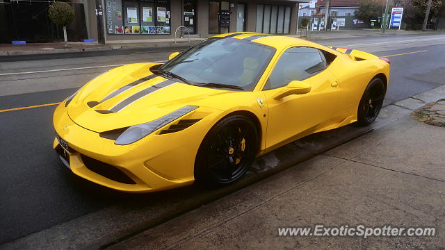 Ferrari 458 Italia spotted in Melbourne, Australia