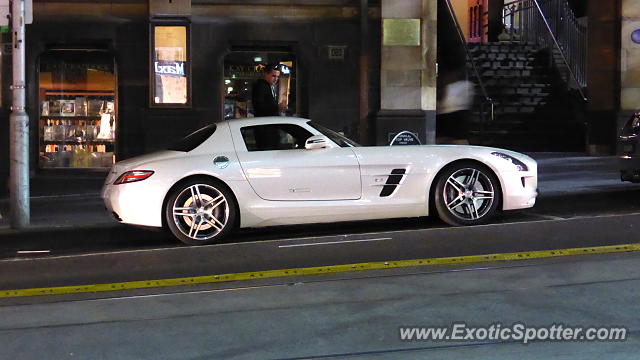 Mercedes SLS AMG spotted in Melbourne, Australia