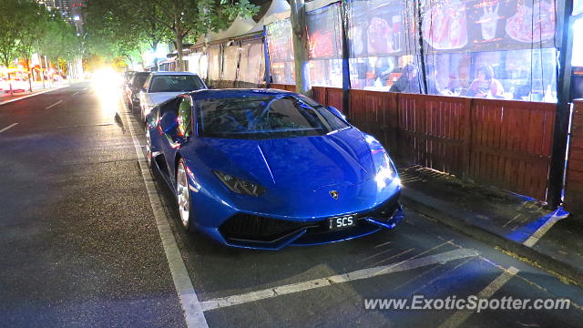 Lamborghini Huracan spotted in Melbourne, Australia