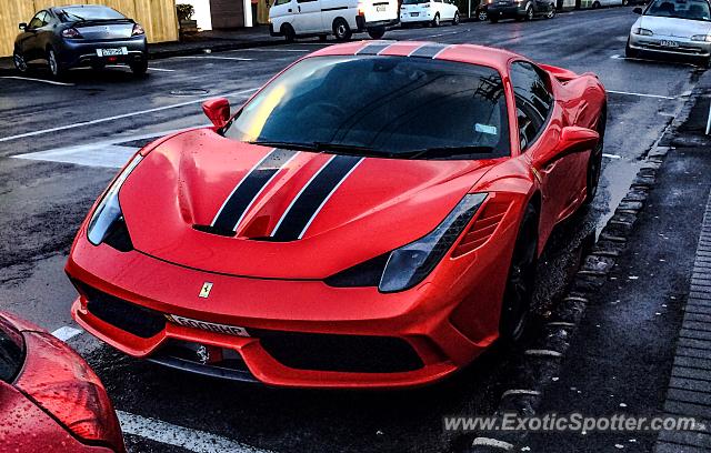 Ferrari 458 Italia spotted in Auckland, New Zealand