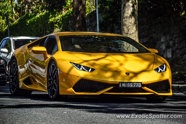 Lamborghini Huracan spotted in Sydney, Australia