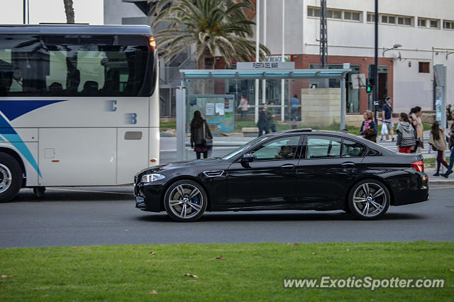 BMW M5 spotted in Alicante, Spain