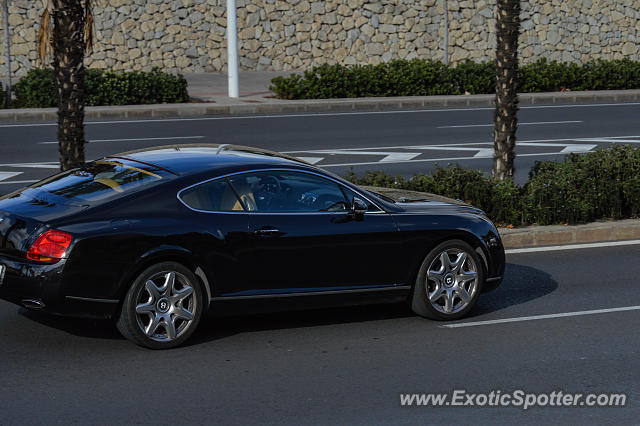 Bentley Continental spotted in Alicante, Spain