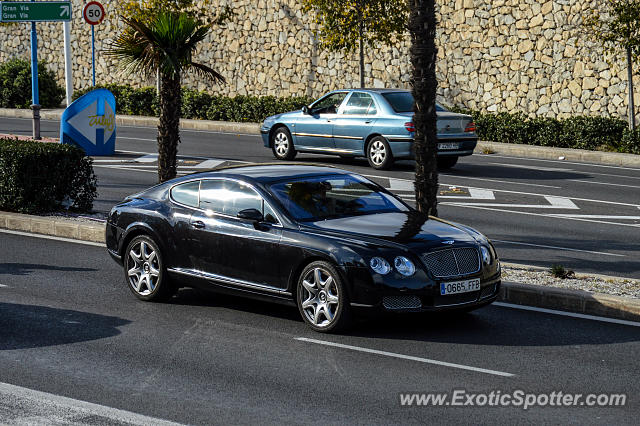 Bentley Continental spotted in Alicante, Spain