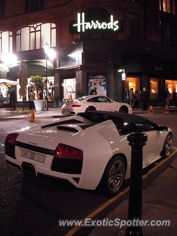 Lamborghini Murcielago spotted in London, United Kingdom