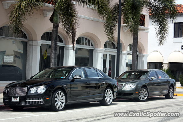 Bentley Flying Spur spotted in West Palm Beach, Florida