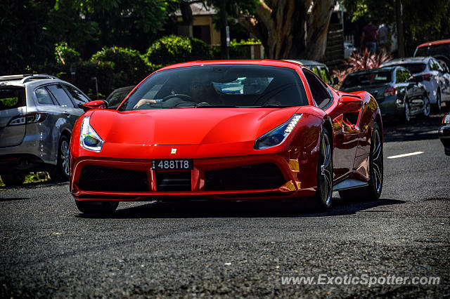 Ferrari 488 GTB spotted in Sydney, Australia